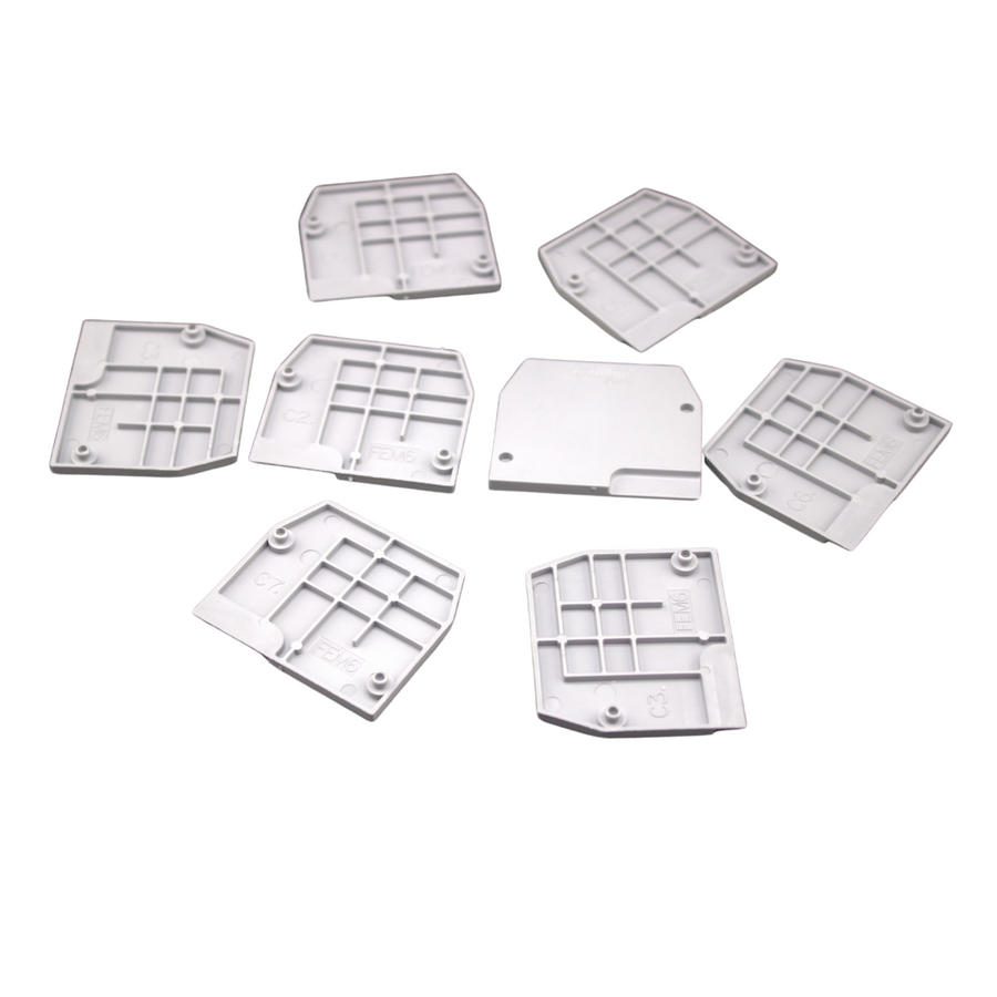 1SNA118368R1600 ABB Fem 6 Gray End Section