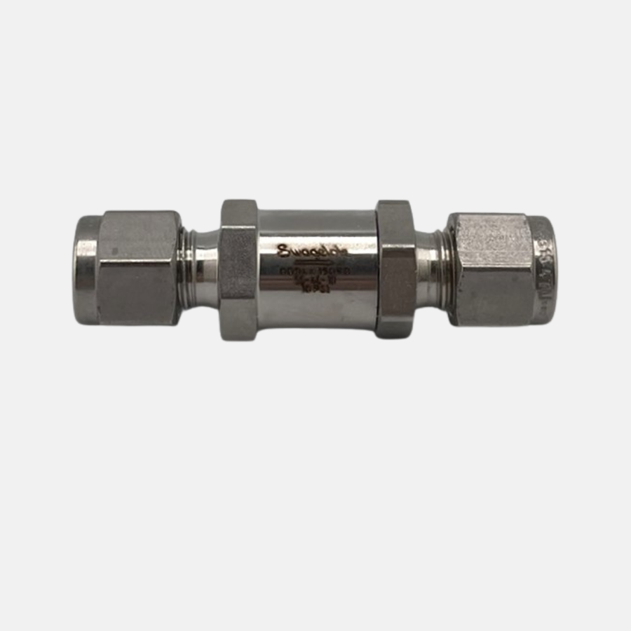 Swagelok SS-4C-10 Poppet Check Valve, 10 psig, 1/4" Tube