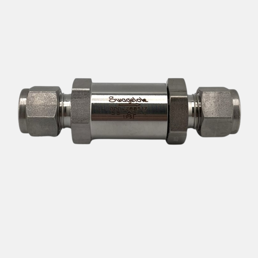 Swagelok SS-6C-1 Check Valve, 1 lb Crack, 3/8" Tube