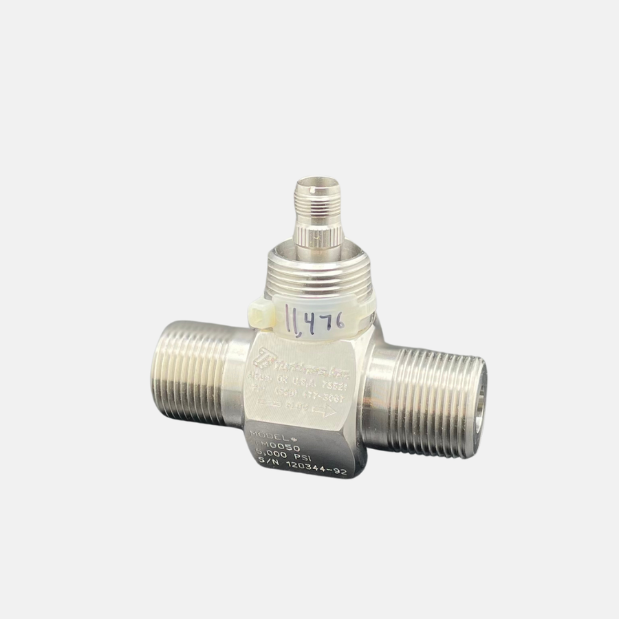 AD TM0050 Turbine Meter, 1/2" NPT, 0.75–7.5 GPM