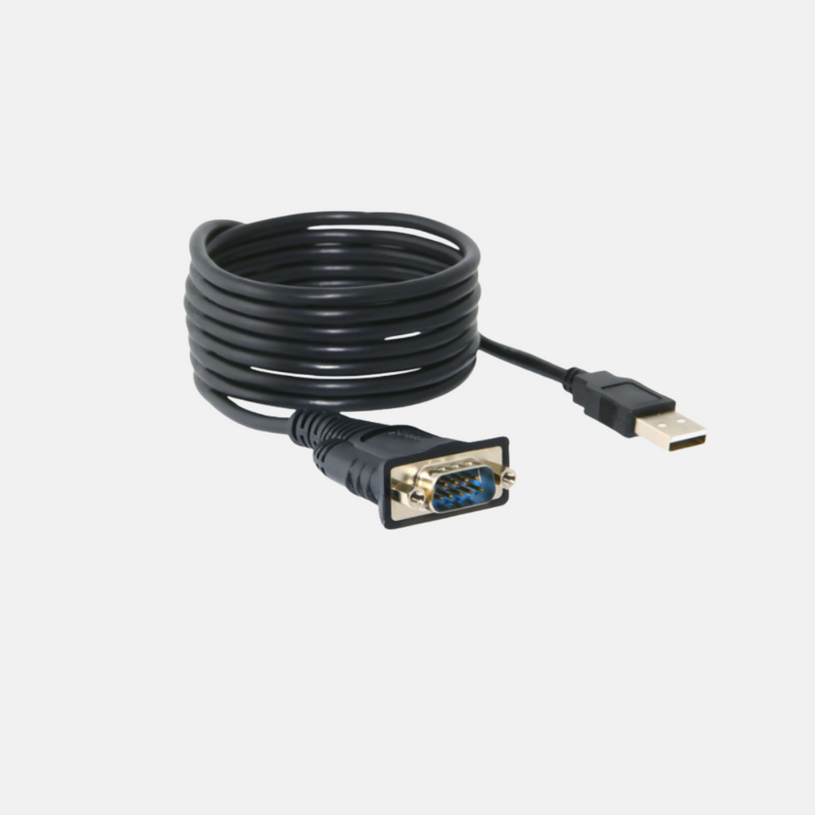 USB Extension.100ft  DB9 Serial MXF Extension Cable